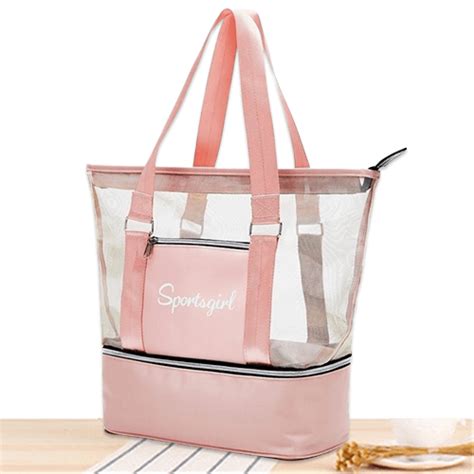 sac de plage transparent vente en gros
